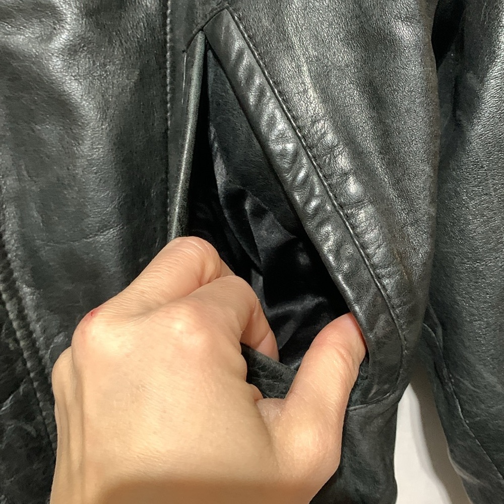 Vintage 80s AM2 Leather Jacket - Picture 5 of 9